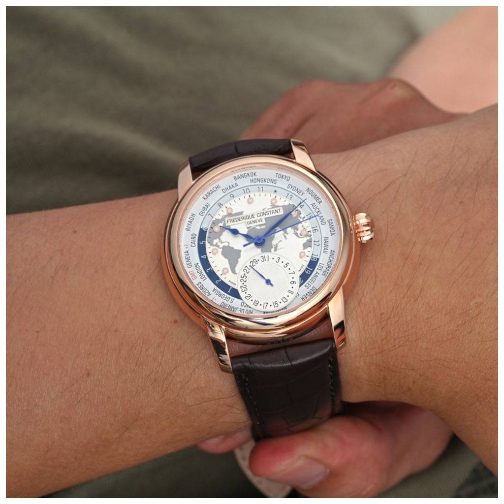 ZEGAREK FREDERIQUE CONSTANT MANUFACTURE CLASSIC WORLDTIMER