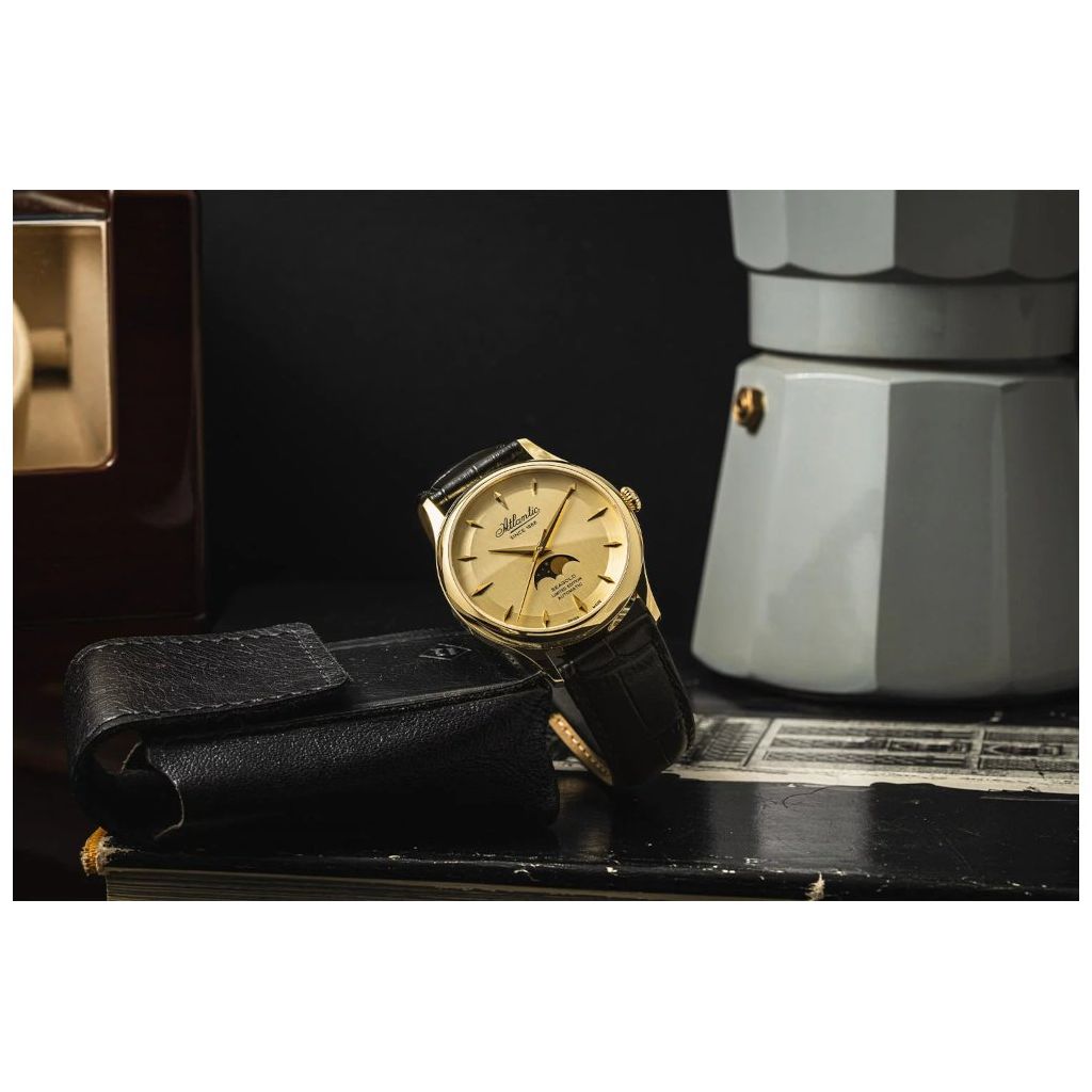 ZEGAREK ATLANTIC SEAGOLD MOONPHASE LIMITED EDITION
