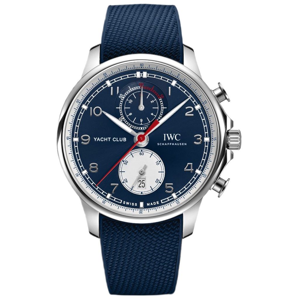 ZEGAREK IWC SCHAFFHAUSEN PORTUGIESER YACHT CLUB CHRONO ORLEBAR BROWN