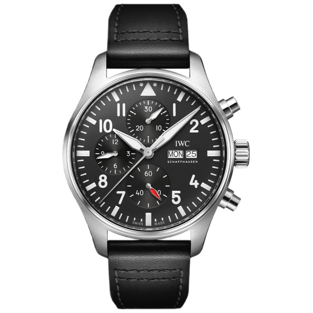 ZEGAREK IWC SCHAFFHAUSEN PILOT'S WATCH CHRONOGRAPH