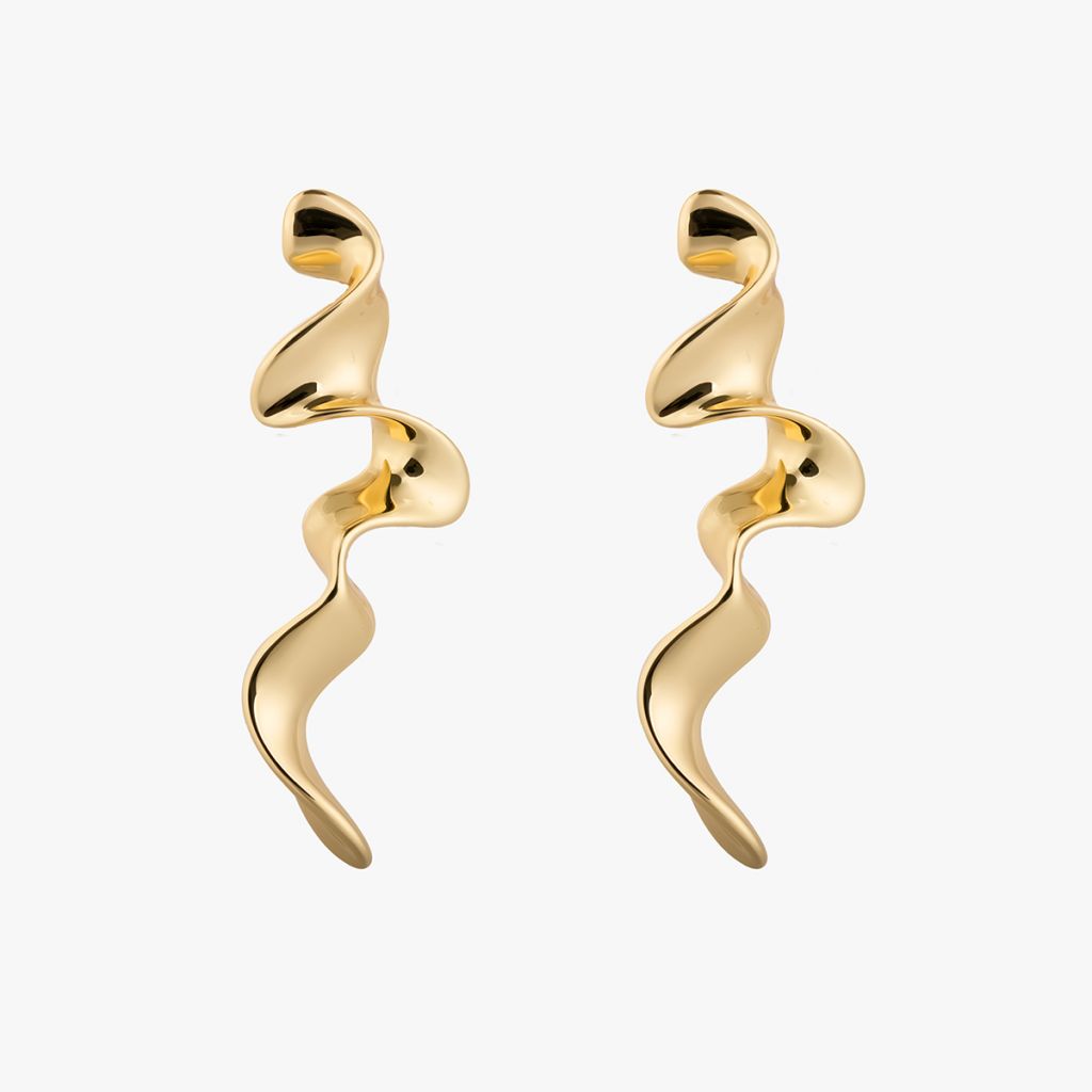 Kolczyki Golden Wave Picky Pica Juicy