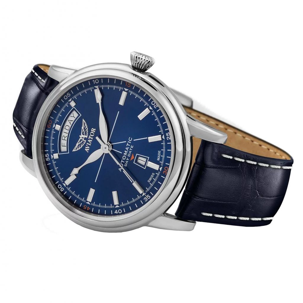 ZEGAREK AVIATOR Douglas Day Date