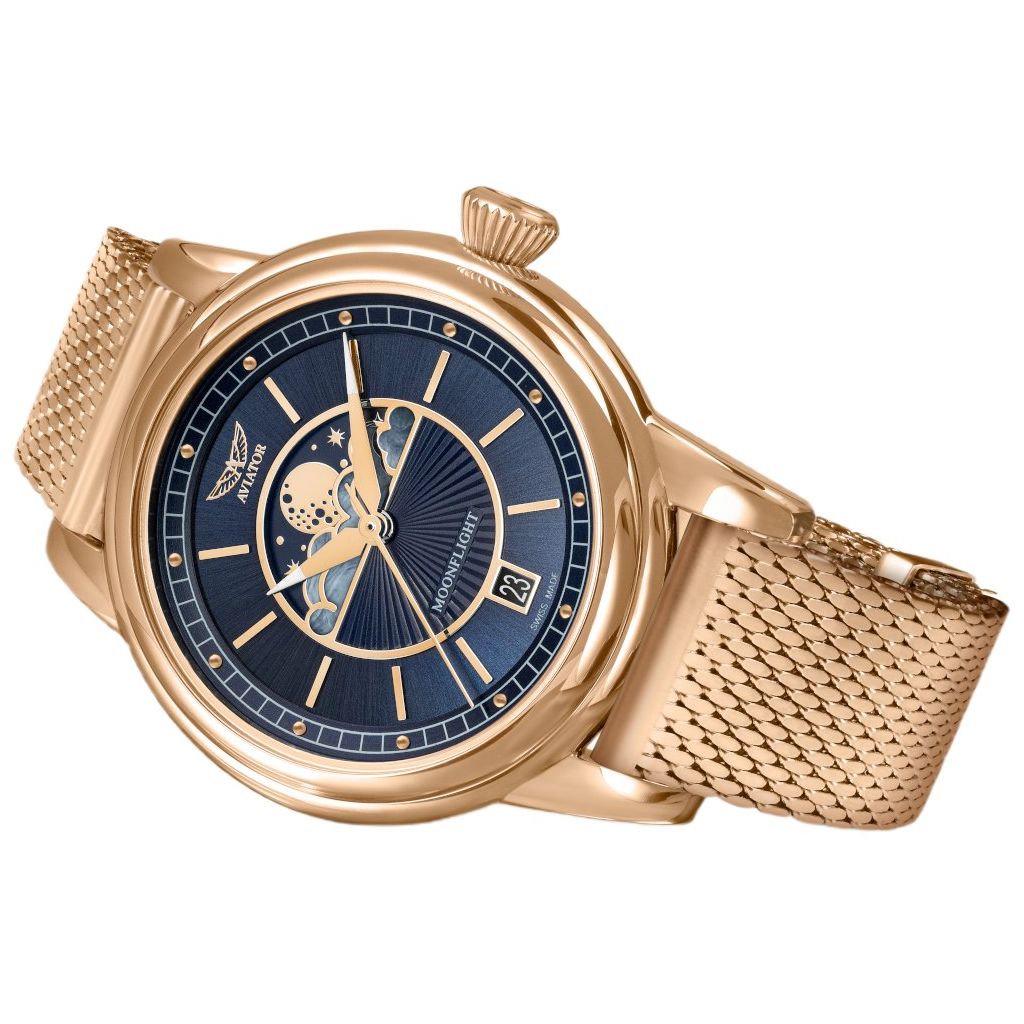 ZEGAREK AVIATOR DOUGLAS MOONFLIGHT