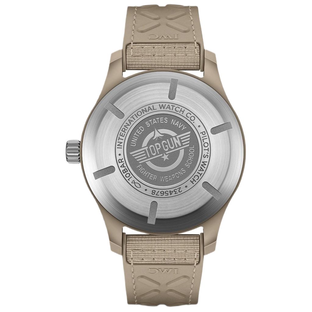 ZEGAREK IWC SCHAFFHAUSEN PILOT'S AUTOMATIC 41 TOP GUN MOJAVE DESERT