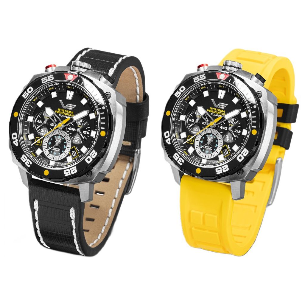 ZEGAREK VOSTOK EUROPE SYSTEMA PERIODICUM SULFUR