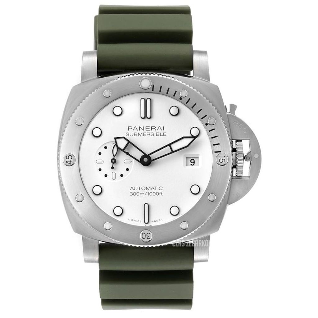 ZEGAREK PANERAI Submersible QuarantaQuattro Bianco