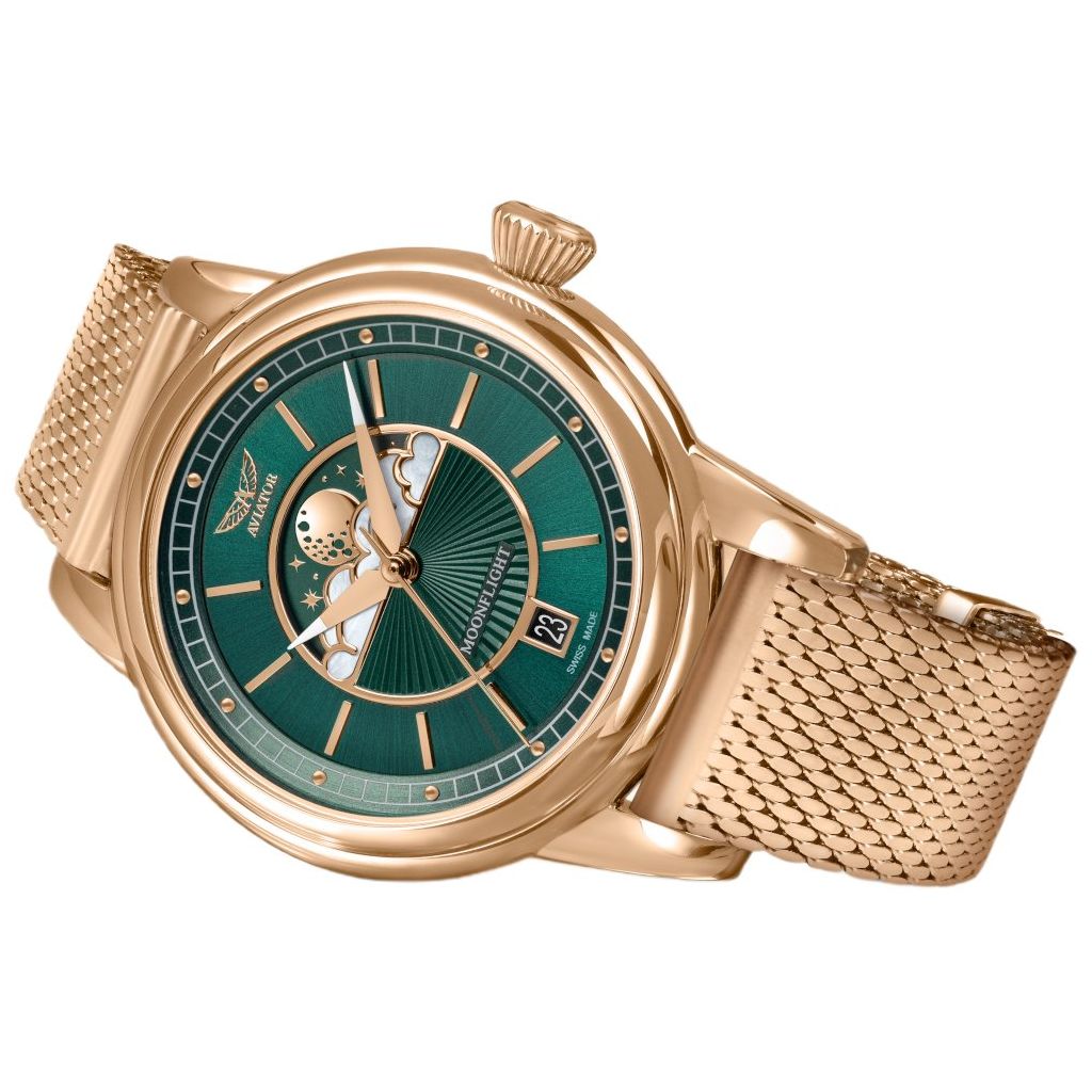 ZEGAREK AVIATOR DOUGLAS MOONFLIGHT
