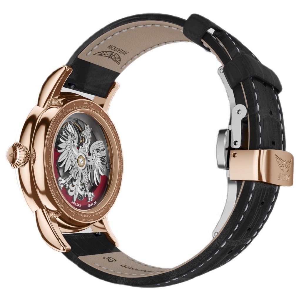 ZEGAREK AVIATOR DOUGLAS DAY-DATE MECA-41 POLSKA EDYCJA