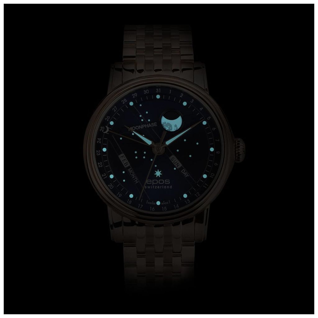 ZEGAREK EPOS ARTISTRY 3439 BM NORTH STAR AUTOMATIC MOONPHASE
