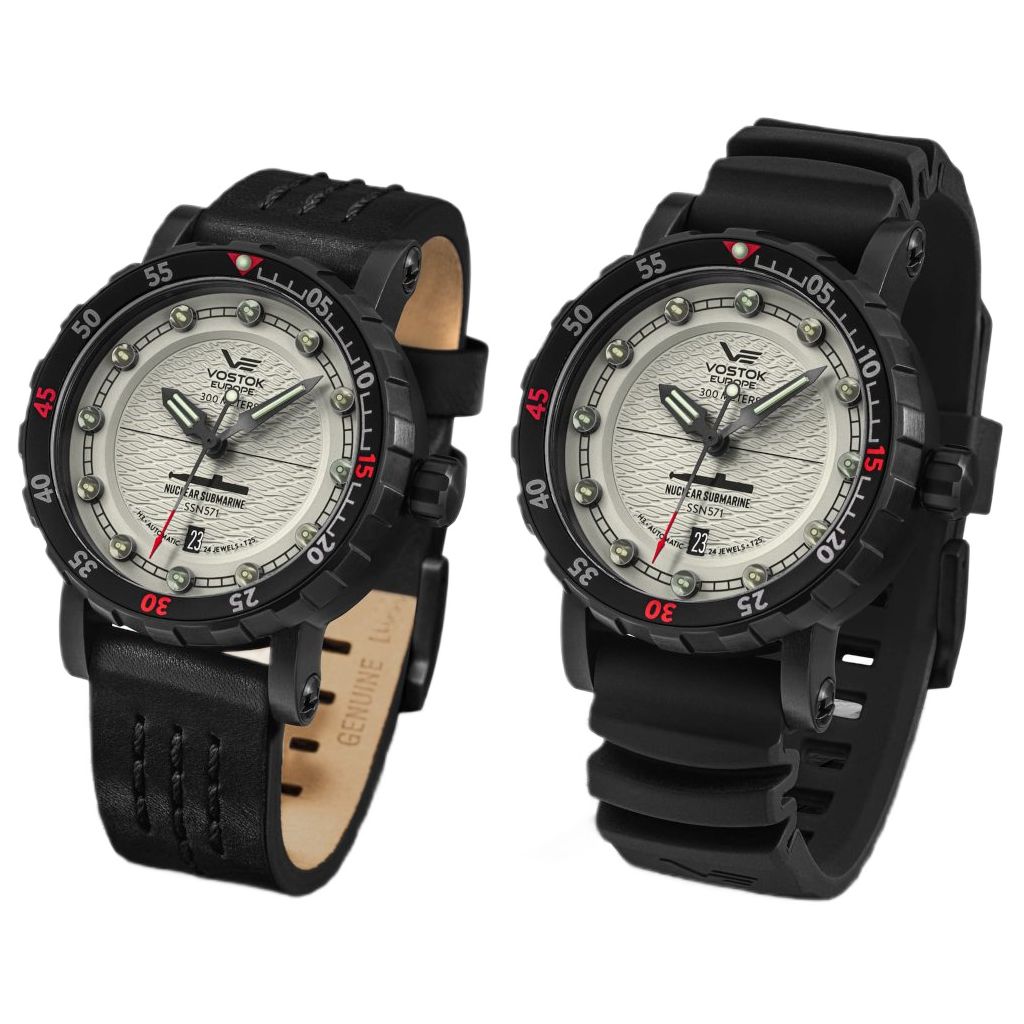 ZEGAREK VOSTOK EUROPE SSN-571 NUCLEAR SUBMARINE AUTOMATIC