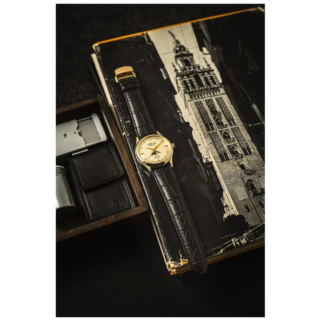 ZEGAREK ATLANTIC SEAGOLD MOONPHASE LIMITED EDITION