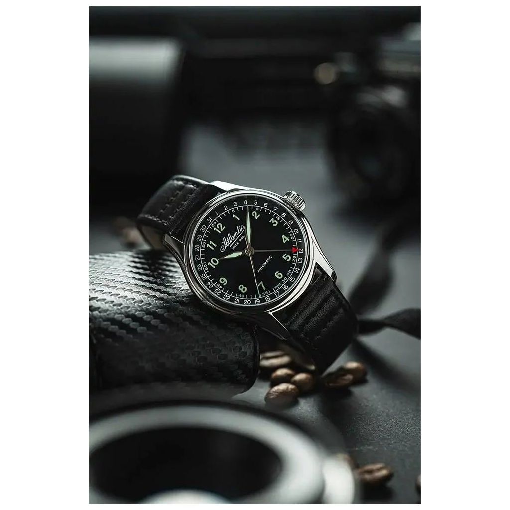 ZEGAREK ATLANTIC WORLDMASTER AUTOMATIC POINTER DATE
