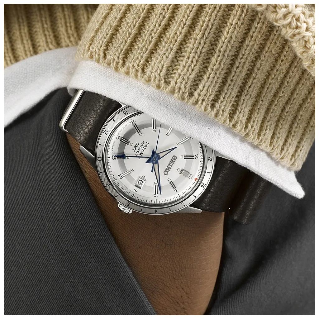 ZEGAREK SEIKO PRESAGE STYLE 60'S GMT 110TH ANNIVERSARY LIMITED EDITION