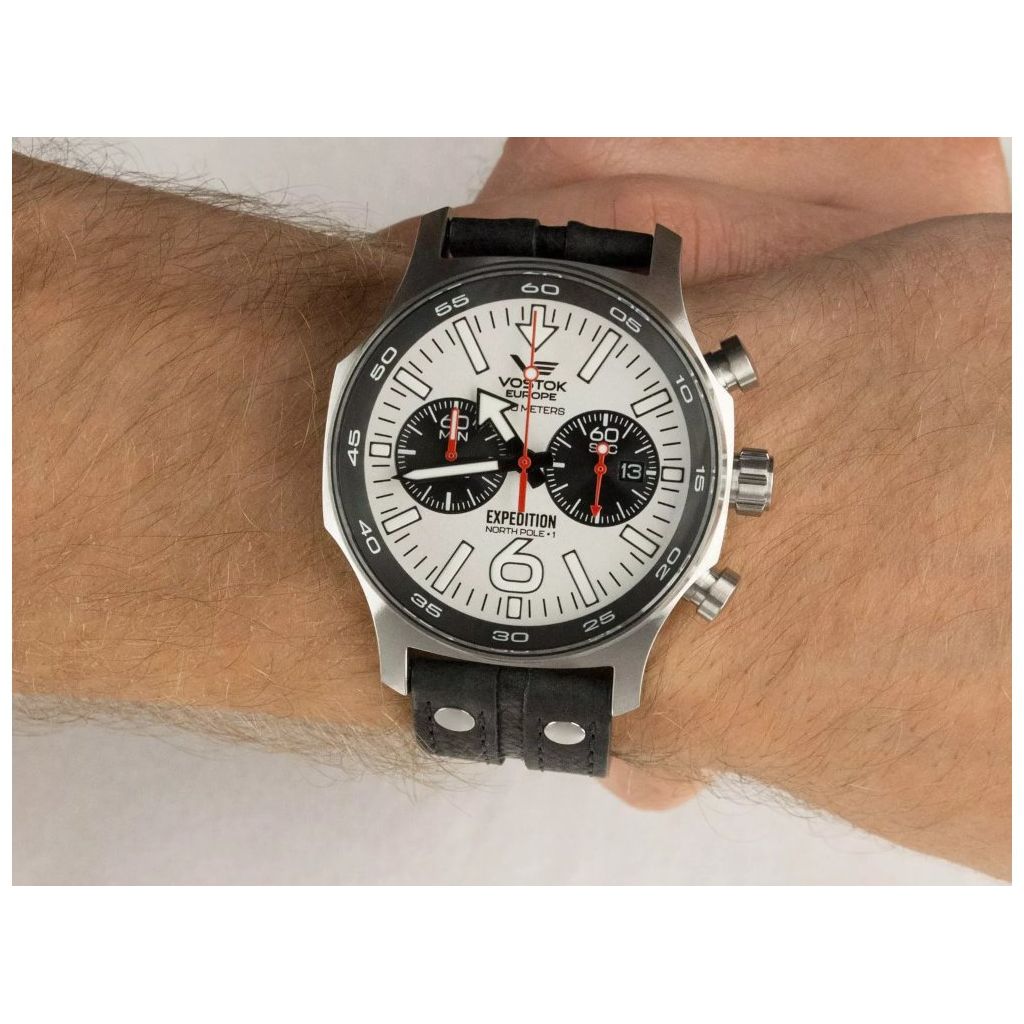 ZEGAREK VOSTOK EUROPE EXPEDITION NORTH POLE 1 CHRONO