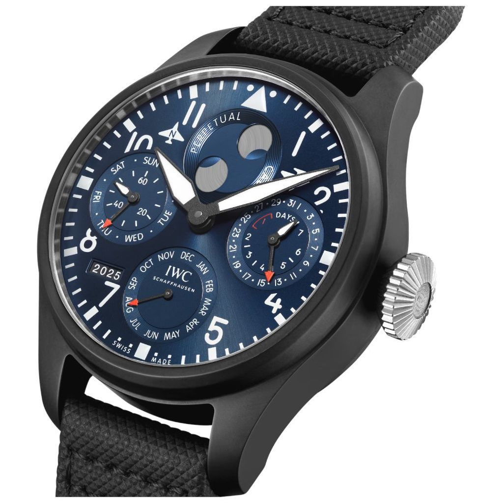 ZEGAREK IWC SCHAFFHAUSEN BIG PILOT'S WATCH PERPETUAL CALENDAR EDITION "RODEO DRIVE"