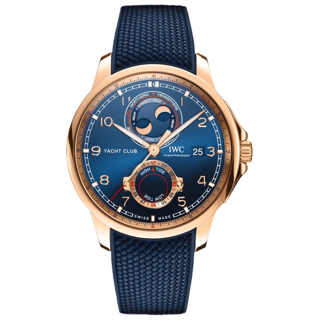 ZEGAREK IWC SCHAFFHAUSEN PORTUGIESER YACHT CLUB MOON & TIDE