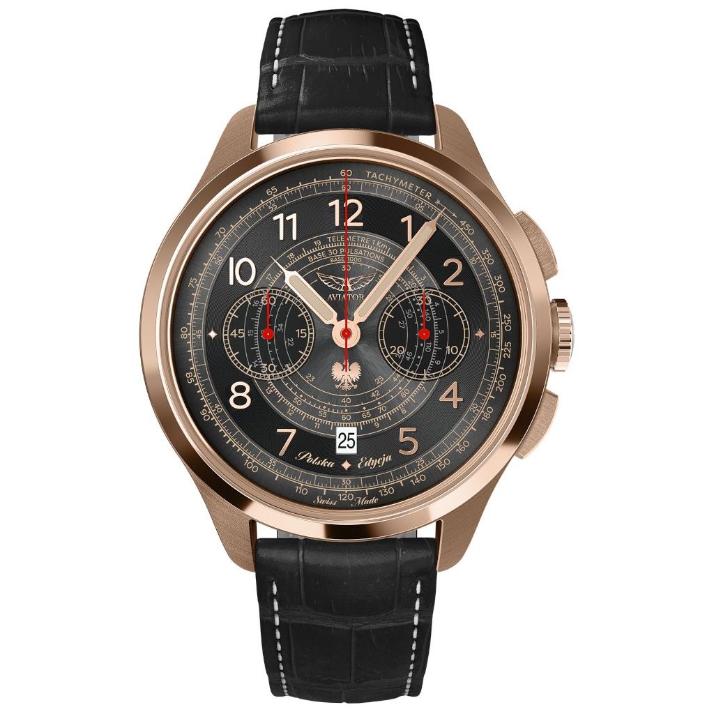 ZEGAREK AVIATOR Heritage Chronograph Trimeter Limited Edition