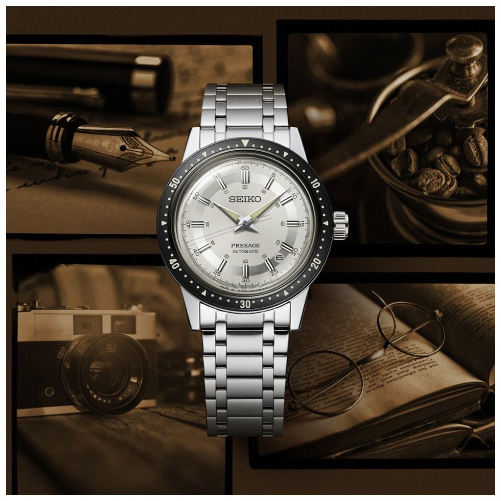 ZEGAREK SEIKO PRESAGE STYLE 60'S AUTOMATIC 60TH ANNIVERSARY LIMITED EDITION