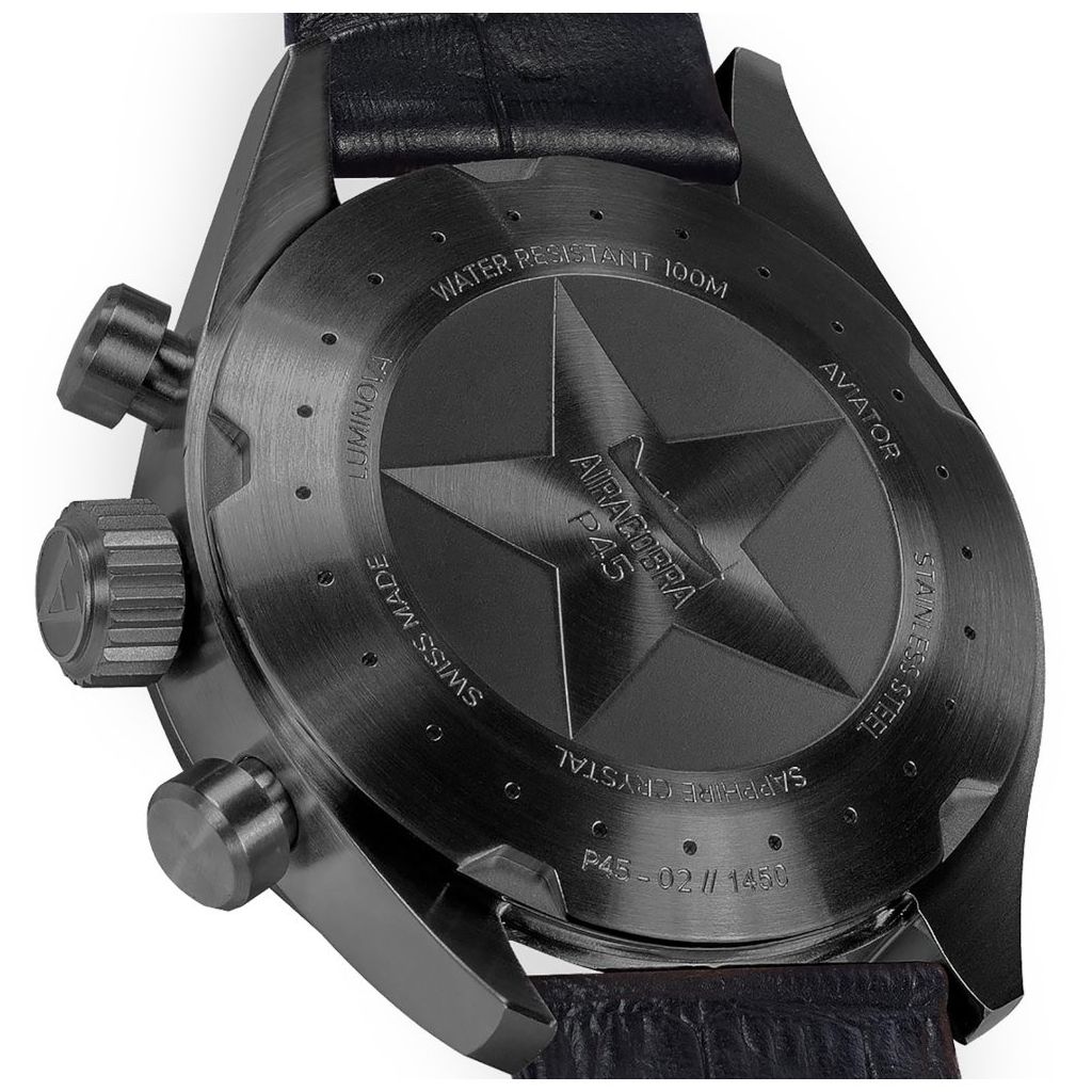 ZEGAREK AVIATOR AIRACOBRA P45 CHRONOGRAPH