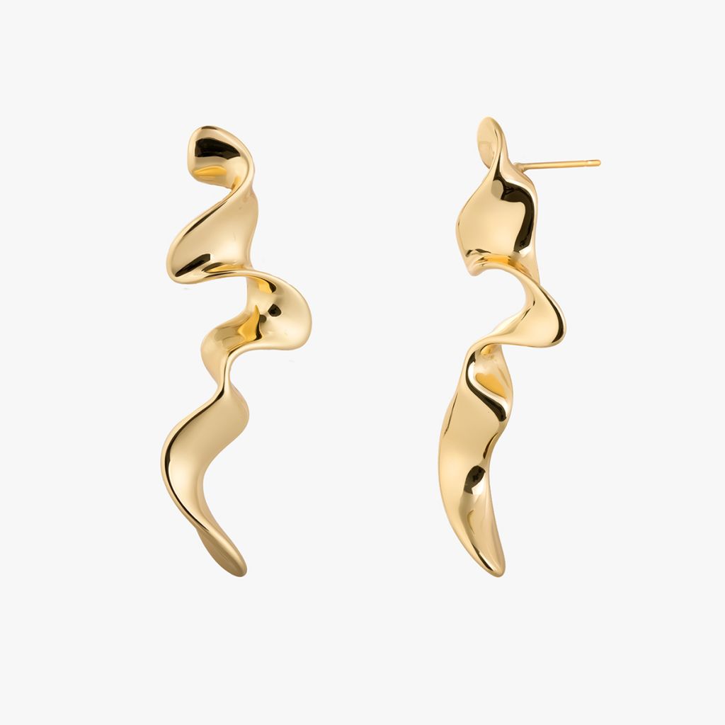 Kolczyki Golden Wave Picky Pica Juicy
