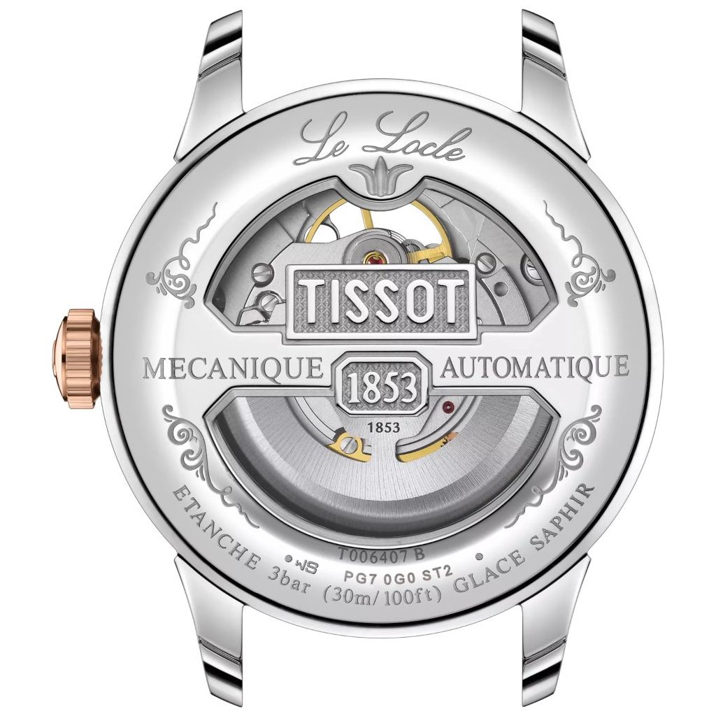 TISSOT LE LOCLE POWERMATIC 80 OPEN HEART