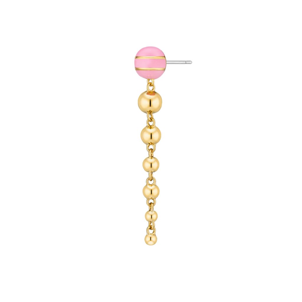 Kolczyk Pink Bubble Drip