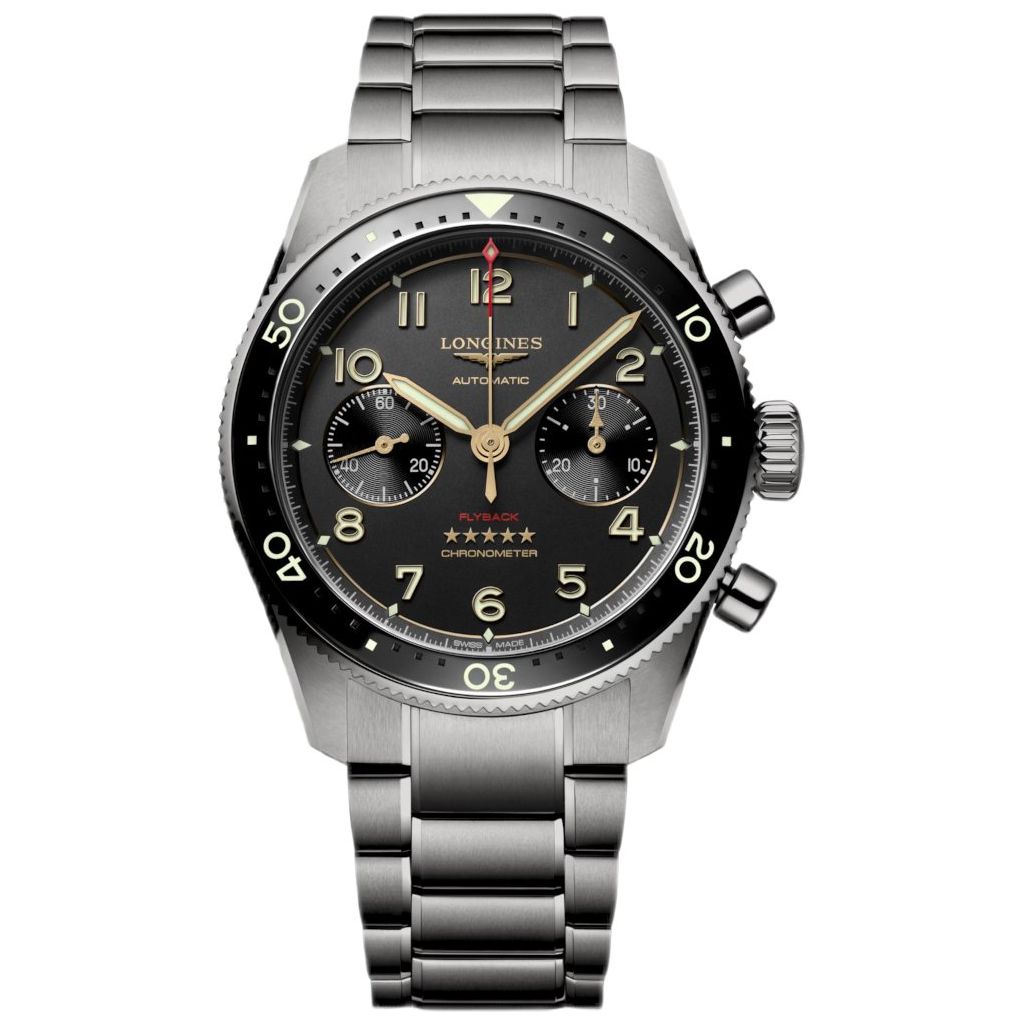 LONGINES SPIRIT FLYBACK TITANIUM