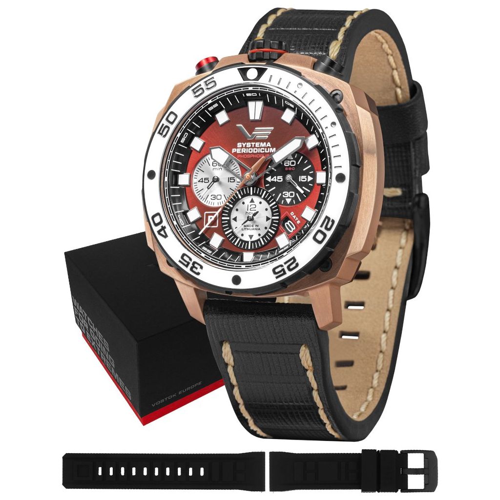 ZEGAREK VOSTOK EUROPE SYSTEMA PERIODICUM PHOSPHORUS