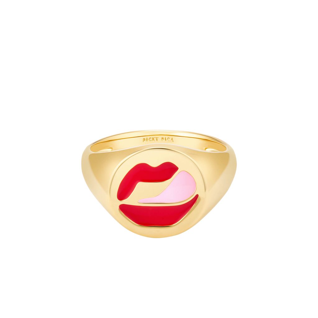 Pierścionek Signature Lips