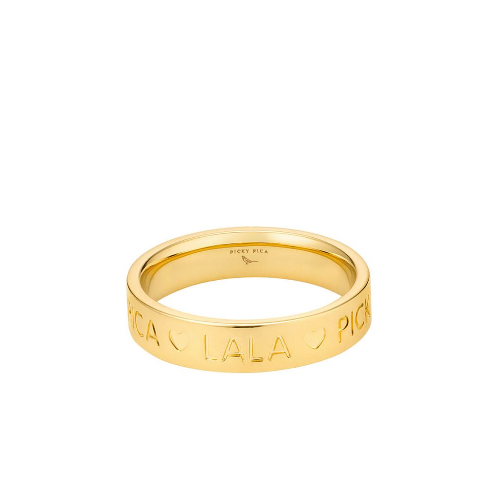 Pierścionek Gold Collabo