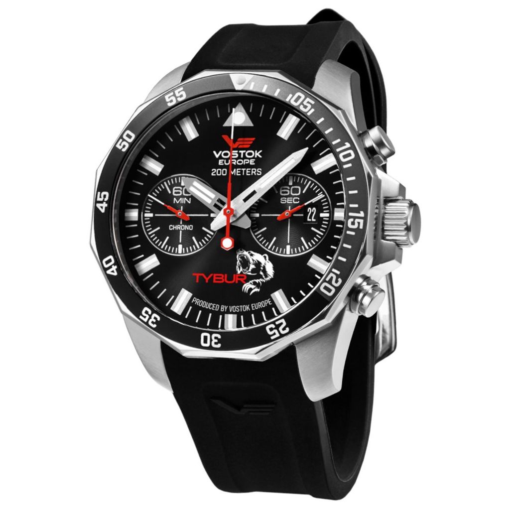 ZEGAREK VOSTOK EUROPE ROCKET N-1 CHRONO MARCIN TYBURA "TYBUR" LIMITED EDITION