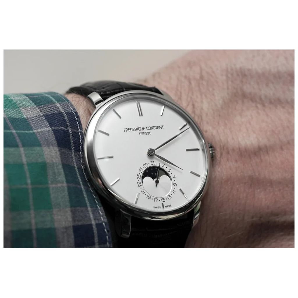 ZEGAREK FREDERIQUE CONSTANT MANUFACTURE SLIMLINE MOONPHASE