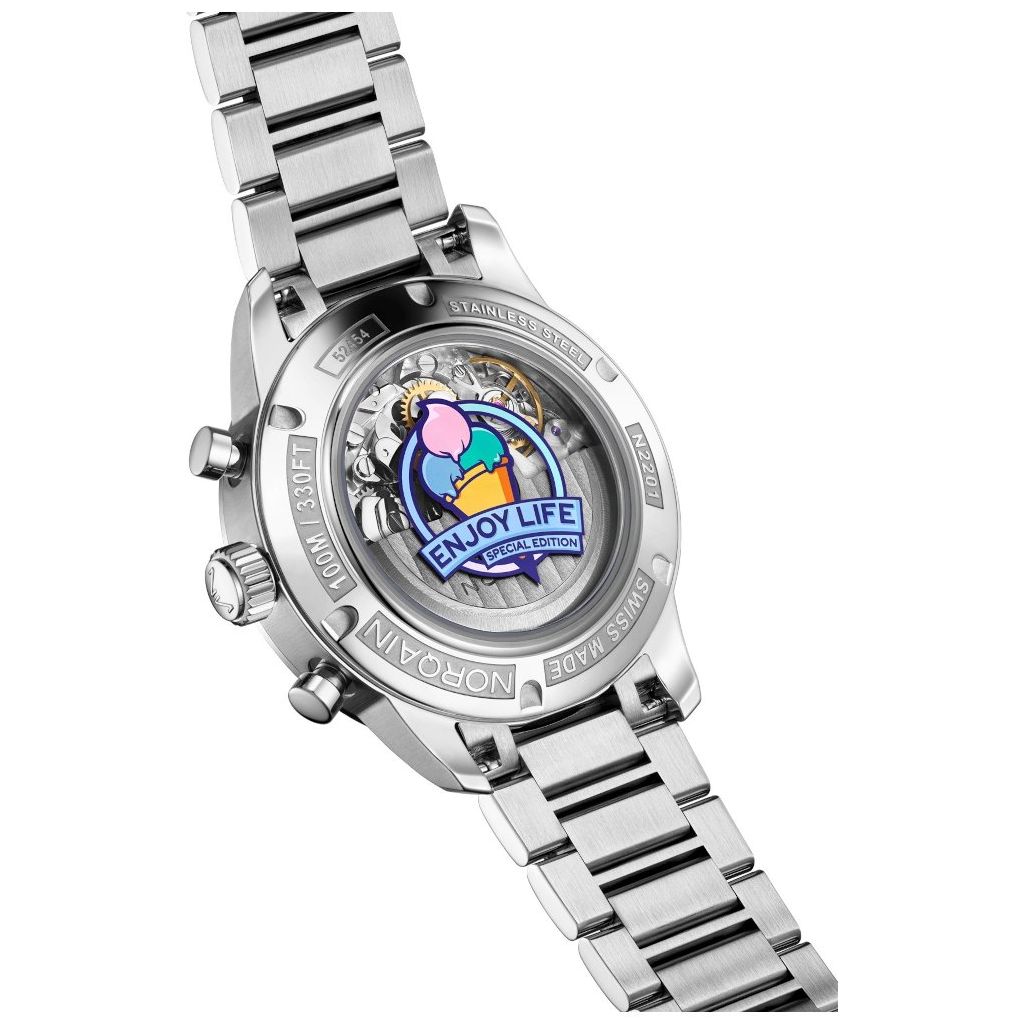 ZEGAREK NORQAIN FREEDOM CHRONOGRAPH 'ENJOY LIFE' SPECIAL EDITION