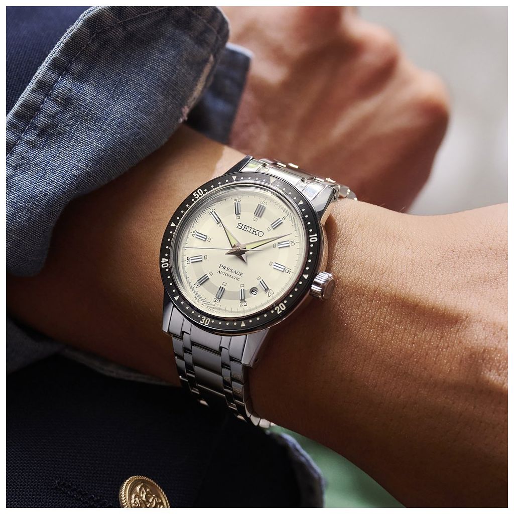 ZEGAREK SEIKO PRESAGE STYLE 60'S AUTOMATIC 60TH ANNIVERSARY LIMITED EDITION