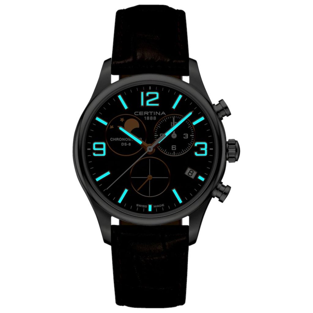 ZEGAREK CERTINA DS-8 Chronograph Moon Phase