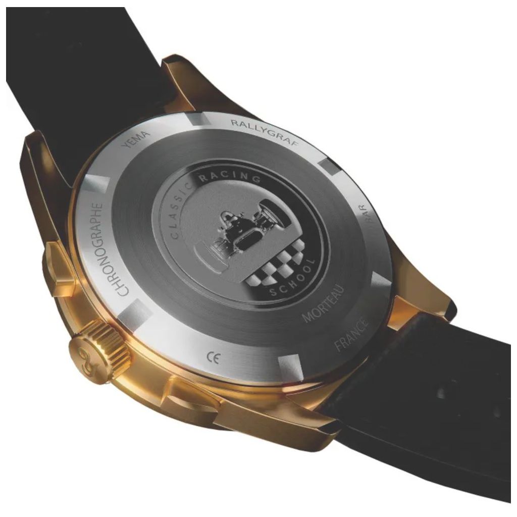 ZEGAREK YEMA Rallygraf Meca-Quartz II Classic Racing School