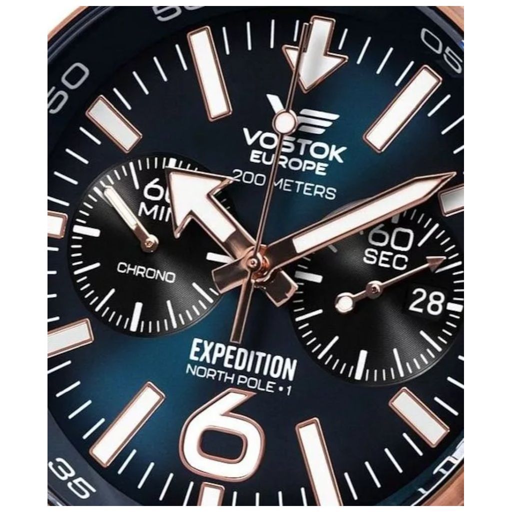 ZEGAREK VOSTOK EUROPE EXPEDITION NORTH POLE 1 CHRONO