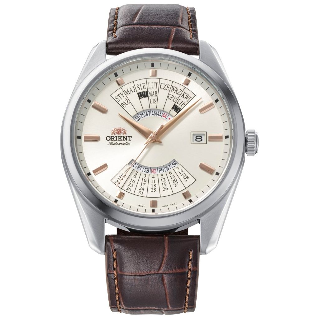 ZEGAREK ORIENT CONTEMPORARY MULTI-YEAR CALENDAR POLAND AUTOMATIC