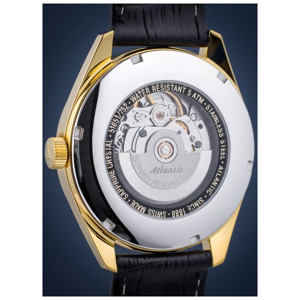 ZEGAREK ATLANTIC WORLDMASTER ART DECO AUTOMATIC