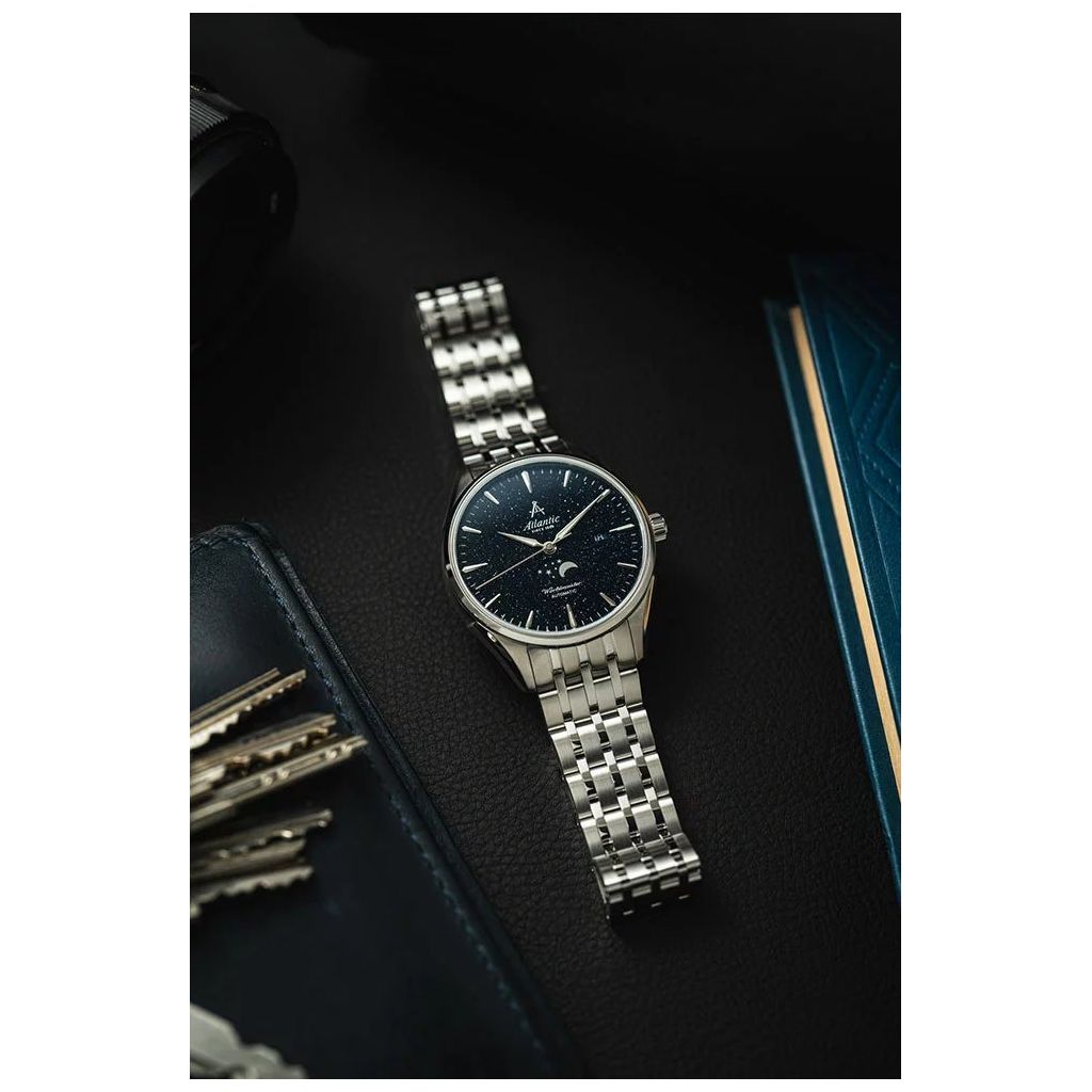 ZEGAREK ATLANTIC WORLDMASTER MOONPHASE AUTOMATIC