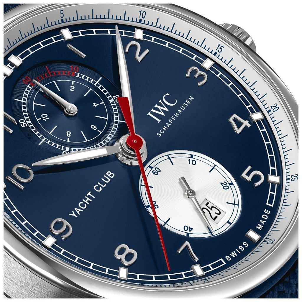 ZEGAREK IWC SCHAFFHAUSEN PORTUGIESER YACHT CLUB CHRONO ORLEBAR BROWN
