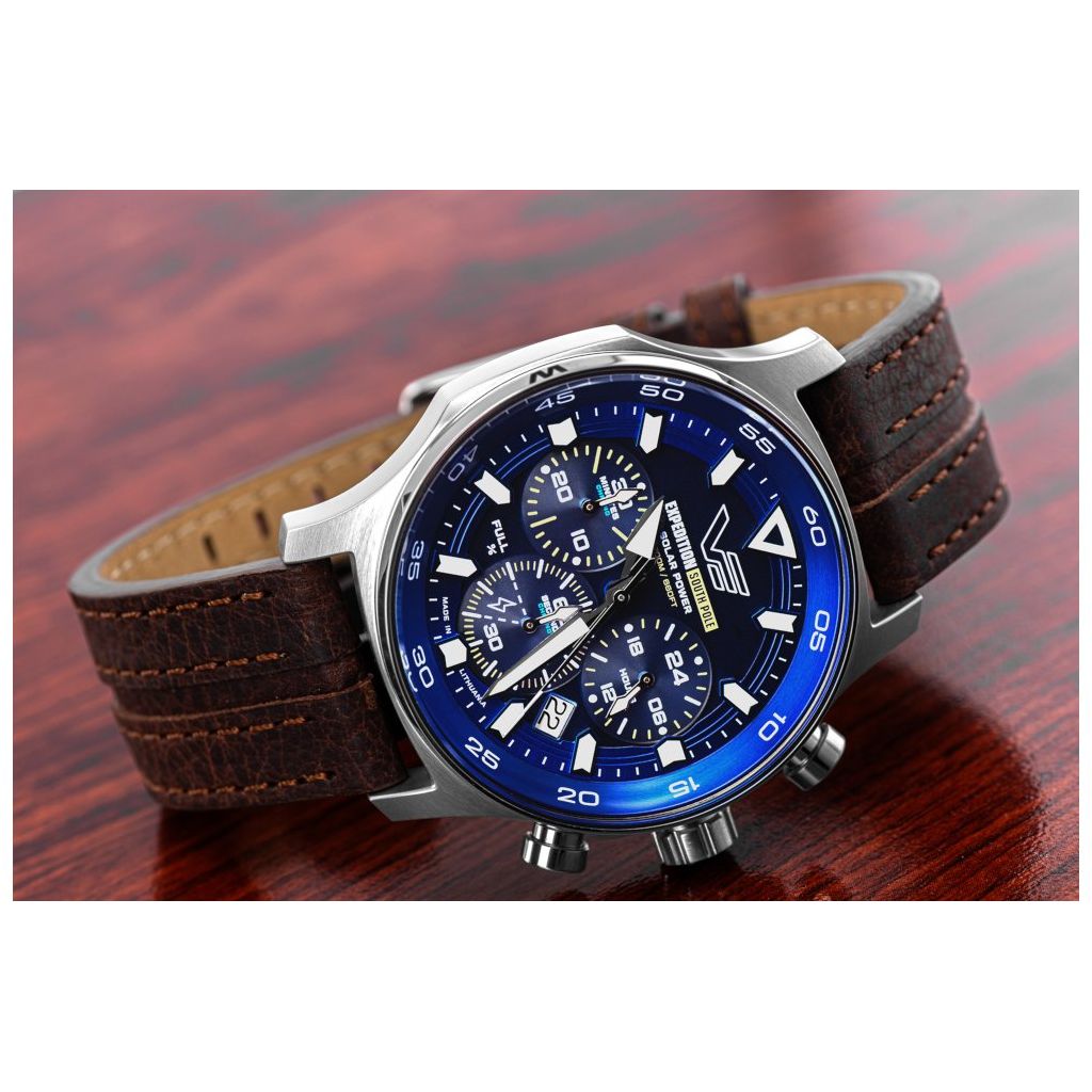 ZEGAREK VOSTOK EUROPE EXPEDITION SOUTH POLE SOLAR CHRONO