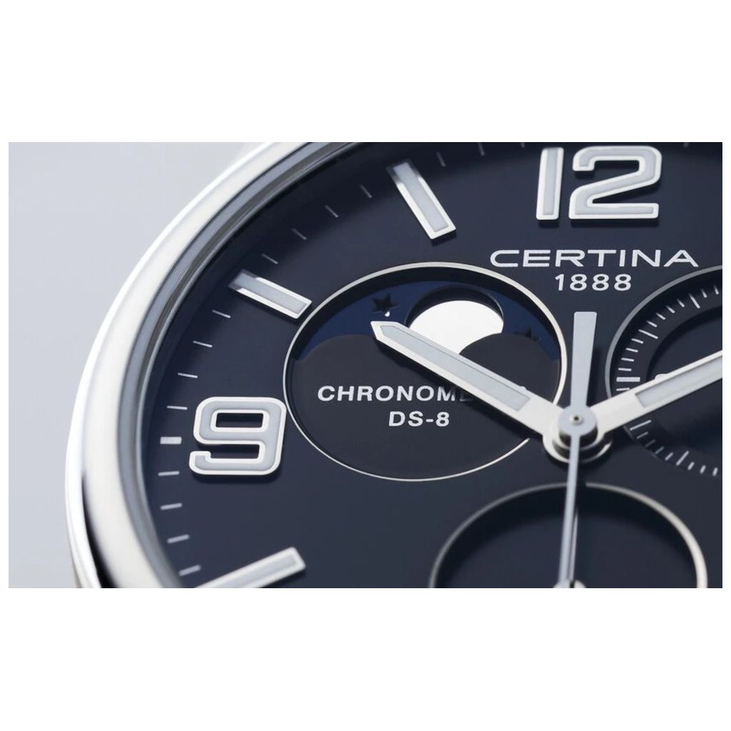 ZEGAREK CERTINA DS-8 CHRONOGRAPH MOON PHASE