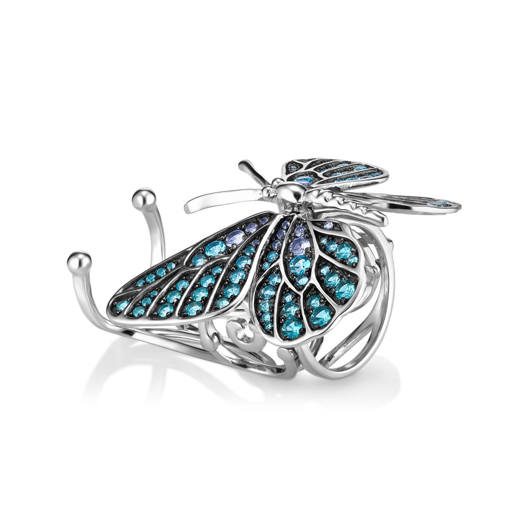 Pierścionek srebrny Preludium Butterfly