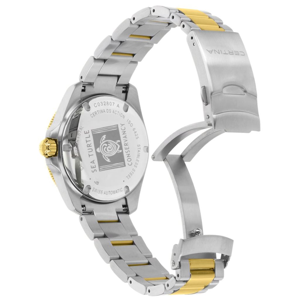 ZEGAREK CERTINA DS ACTION Diver 38mm Powermatic 80 Sea Turtle Conservancy Special Edition
