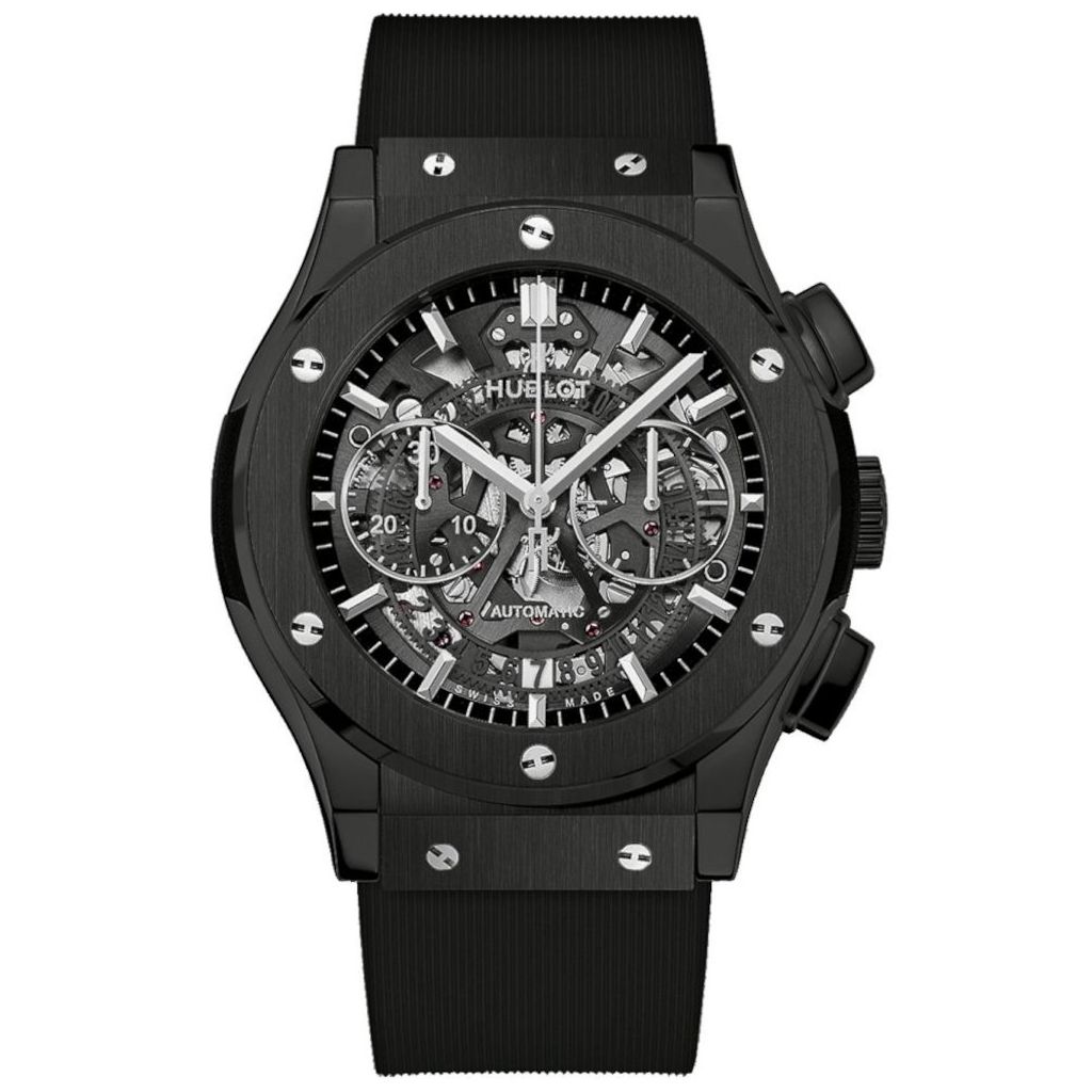 ZEGAREK HUBLOT Classic Fusion Aerofusion Black Magic
