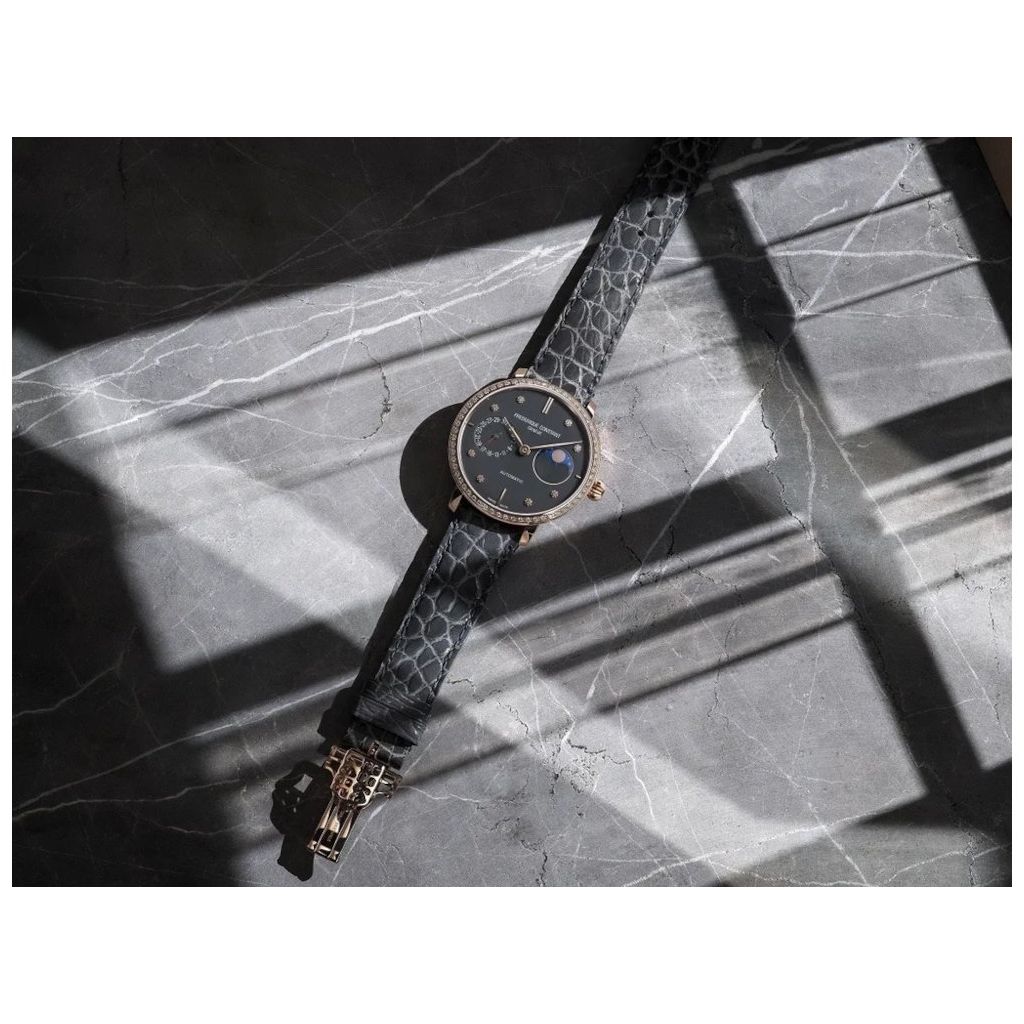 ZEGAREK FREDERIQUE CONSTANT CLASSICS SLIMLINE LADIES MOONPHASE