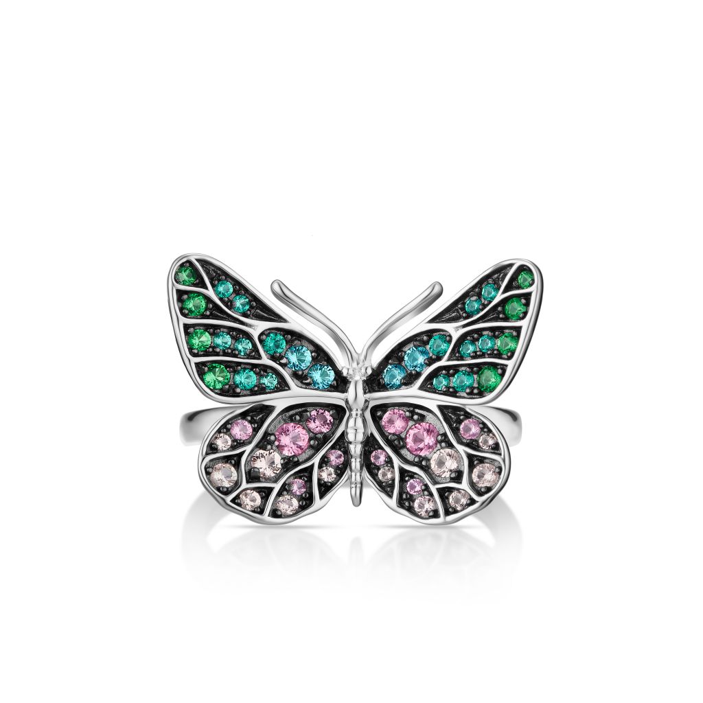 Pierścionek srebrny Preludium Butterfly