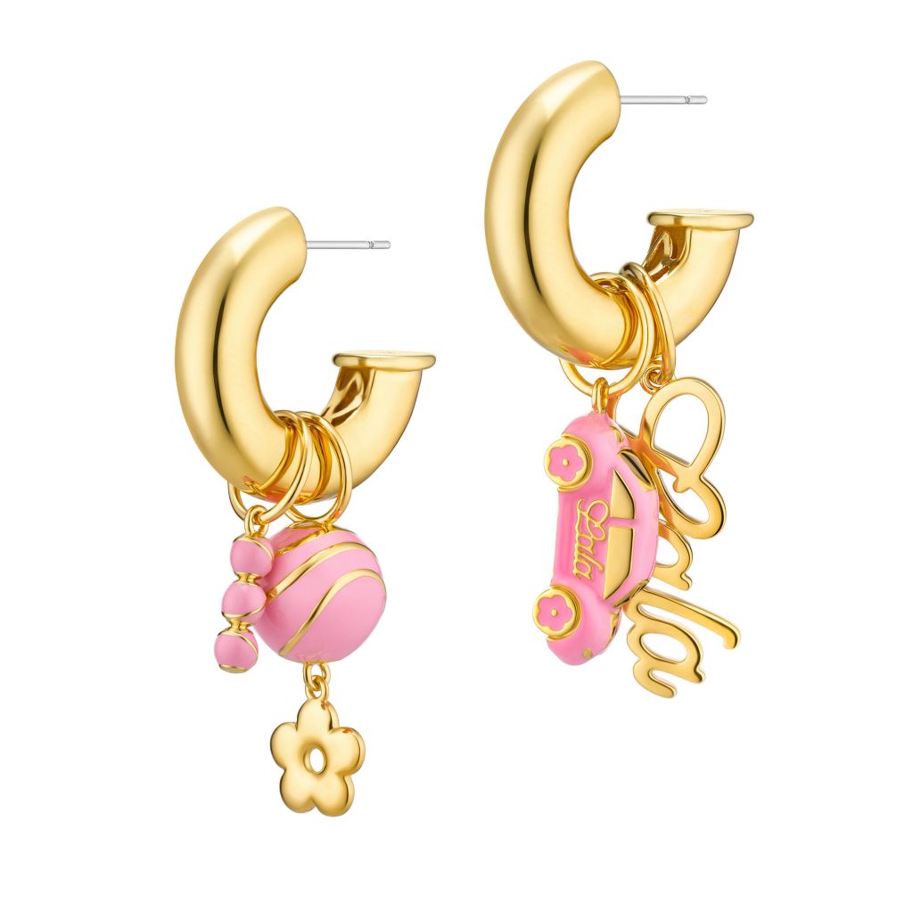 Kolczyki Gold Oops Hoops