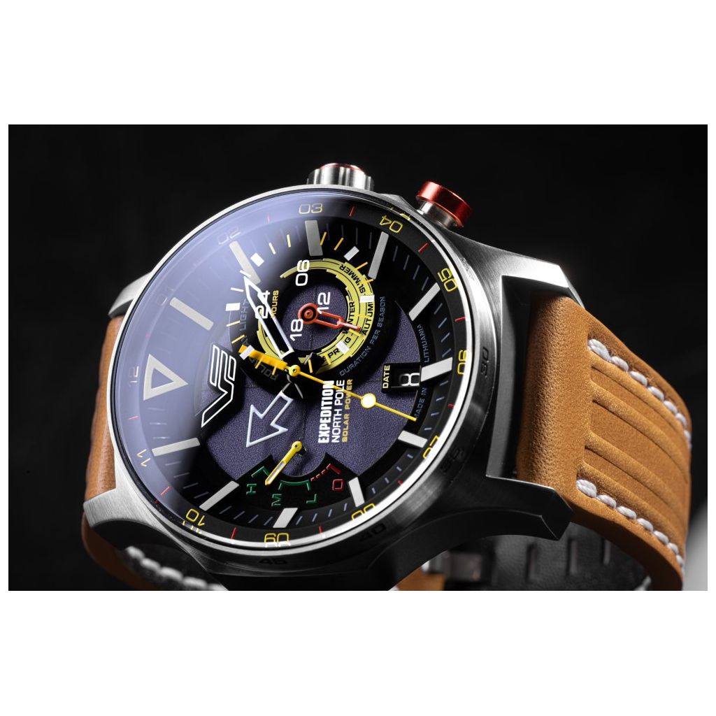ZEGAREK VOSTOK EUROPE EXPEDITION NORTH POLE 1 POLAR LEGEND SOLAR